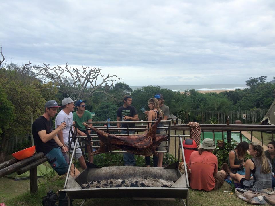 Sensayuma Backpackers Hostel Tugela Mouth Exterior photo